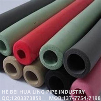Preserve hualing color rubber plastic heat preservation pipe water preservation pipe air conditioning pipe heat preservation