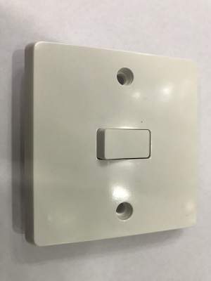 The wall switch opens with a control switch