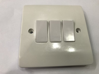 Three open wall switch and three control switches export wholesale