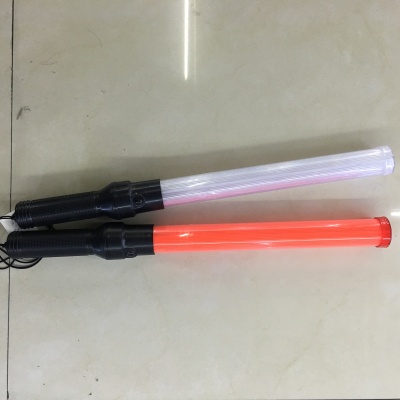 Traffic police baton light fluorescent rod LED double color lamp manufacturer direct sales