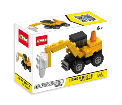 Puzzle building lego engineering car series