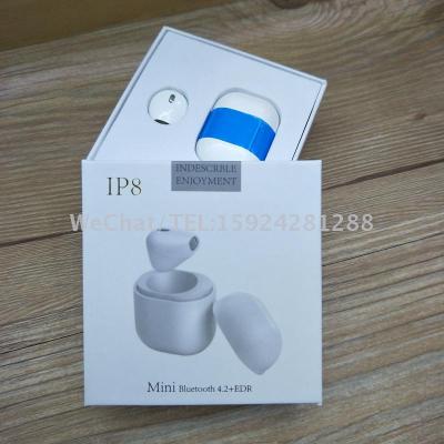 The new IP8 wireless mono-ear bluetooth headset mini invisibility mini miniature miniature collector
