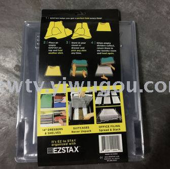 Ezstax fold garment board receive clothes rack From simple convenient and quick operation The factory spot