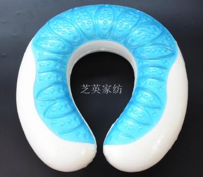 Chi - ying slow - back memory pillow gel u pillow to protect the cervical spine aircraft travel pillow