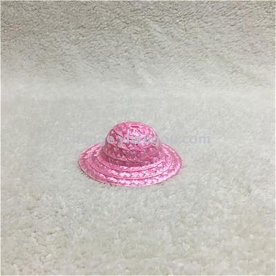 Chang e hat factory wholesale pet toys sold Cap hats small Liang Mao small straw hat