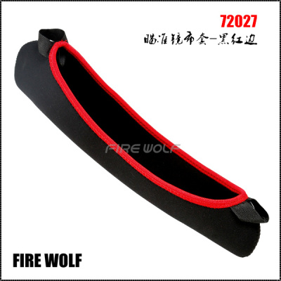 72027 FIREWOLF FIREWOLF scope - black red edge.