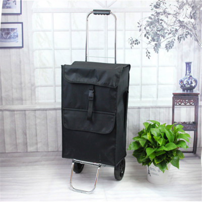 Manufacturer direct-selling portable folding cart with trolley.