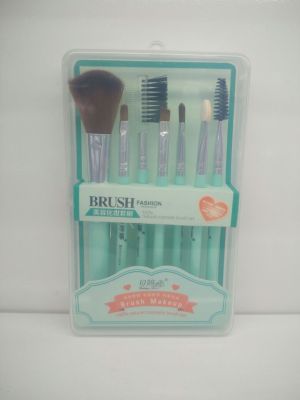 7 pieces of makeup brush portable beauty artificial fiber grade clean blush eye shadow.