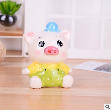 Popular creative cute fruit piggy bank plastic piggy bank fashion accessories gifts