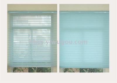 Roller Blinds Korean Style Triple Shade Shading Curtain Finished Wholesale Curtain