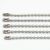 Stainless steel bead chain waist buckle