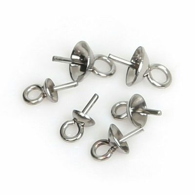 Product name: stainless steel, the sheep eye screw\nMaterial: stainless steel\nSee Colour: glossy silver