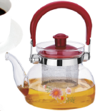 Hot - glass mercifully teapot