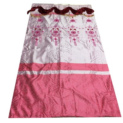 South American living room bedroom window curtain cloth jacquard shade cloth with high quality curtain.