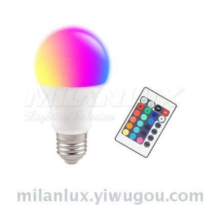  9W RGB Colour Changing LED Bulbs R&G bulb E27/B22  