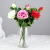 Artificial flower simulation flower living room tea table set TV cabinet Paris rose bouquets for valentine's day gifts.