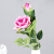 Artificial flower simulation flower living room tea table set TV cabinet Paris rose bouquets for valentine's day gifts.