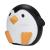 Spot squishy slow rebound PU male penguin doll decompression toy animal model furnishings