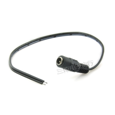 DC Power Cable 2.1*5.5mm Female Connector Pigtail Plug Adapter Tail