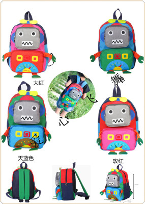 Love flying children backpack student kindergarten Thomas cartoon student preschool bag.