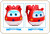 Love flying children backpack student kindergarten EVA small flying man cartoon preschool bag.