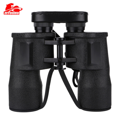 The T98 type 10X50 dual high hd telescope with cowhide box.