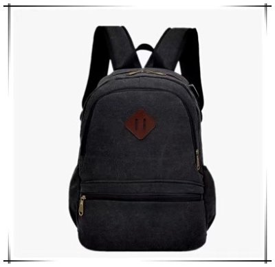 Men's backpack quality male bag student bag: the new hot style.