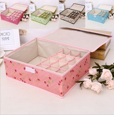 12-Grid Underwear Multi-Functional SUNFLOWER Storage Box Storage Box Socks Compartment Storage Organizing Box