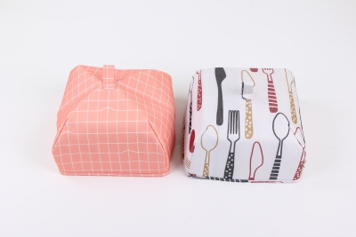 Household fashion small food cover can be folded winter food heat preservation cover thickened table insect dust cover