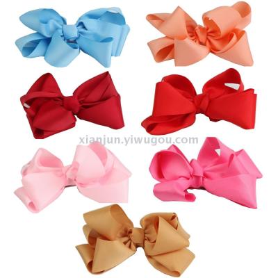 Head ornaments bow hair clip decoration head flower hair clip bow