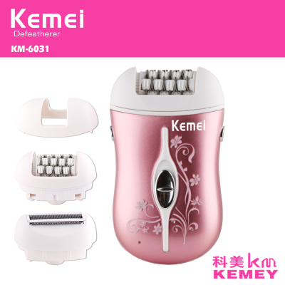 Kemei US KM-6031 Ms. Hair Removal Rechargeable Shaving Apparatus