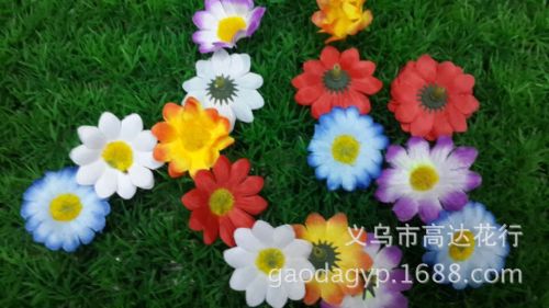 Simulation Small sunflower/Accessories Sunflower/Fake Flowers/Emulational Lawn/Simulation Sunflower