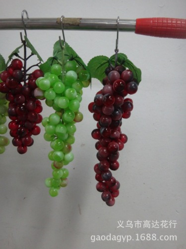 Wholesale Supply Factory Direct Simulation Fruit Grape Grapes Plastic Grape Plastic Grape Wholesale 