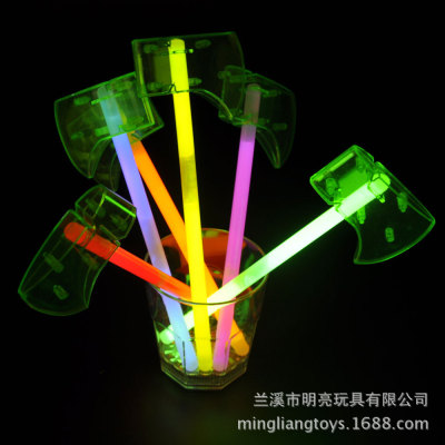 Fluorescent weapon kit glow - in - the - dark toy glow - in - the - dark toy factory supplies Halloween glow - in - the - dark axes