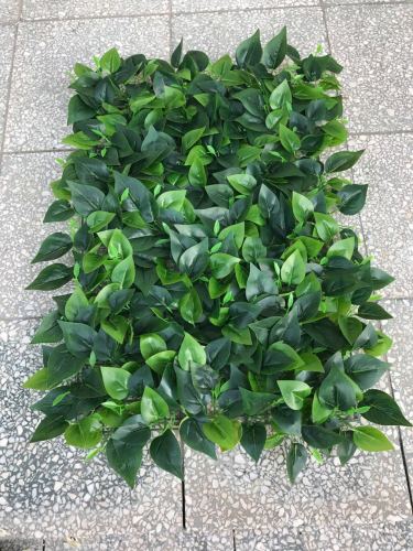 gundam simulation plant wall lawn simulation glue leaf lawn simulation green radish lawn sweet potato leaf lawn apple leaf grass