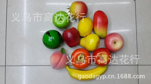 Wholesale Supply Factory Direct Sales Emulational Fruit Artificial Fake Fruits Emulational Decoration Fruit Simulation Apple