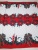 Christmas all polyester printed tablecloth tablecloth tablecloth with tablecloth border