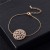 Factory Direct Sales of the New Korean Version of the Disc Inlaid Zirconium Bracelet Executive Royal Popular Ornament Gold-Plated Bracelet