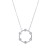 Hot-Selling New Arrival Ring Zircon Pendant Necklace Gold-Plated Necklace Factory Direct Sales of Foreign Trade Goods