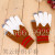 Women's Jacquard Gloves Knitted Gloves Touchpad Sensible Gloves