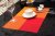 Factory direct sales tian zige PVC tesla mat multi-color optional hotel food mat, high-grade restaurant food mat