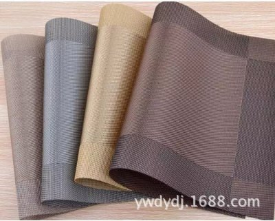 Environment-friendly, high-quality, diagonal frame, PVC, and Japanese European style insulation table MATS.