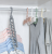 Plastic interior clothes rack the hang shelf hook