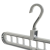 Plastic interior clothes rack the hang shelf hook