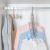 Plastic interior clothes rack the hang shelf hook