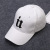 2018 new Korean u-shaped alphabet hat creative baseball cap female sunbonnet young man cap