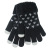 Men's Plush Five-Pointed Star Touchpad Sensible Gloves Wholesale Factory Direct Sales Wool Keep Warm Touch Screen Gloves