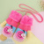 Children's Gloves Warm and Cute Winter Children's Girls' Fleece-Lined Five-Finger Child Baby Baby Finger Gloves Winter