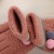 New cashmere warm baby gloves lady Korean jacquard ball six color touch screen gloves manufacturers wholesale