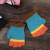 2018 Autumn and Winter New Children's Half Finger Warm Gloves Cartoon Color Knitted Open Finger Gloves Factory Wholesale